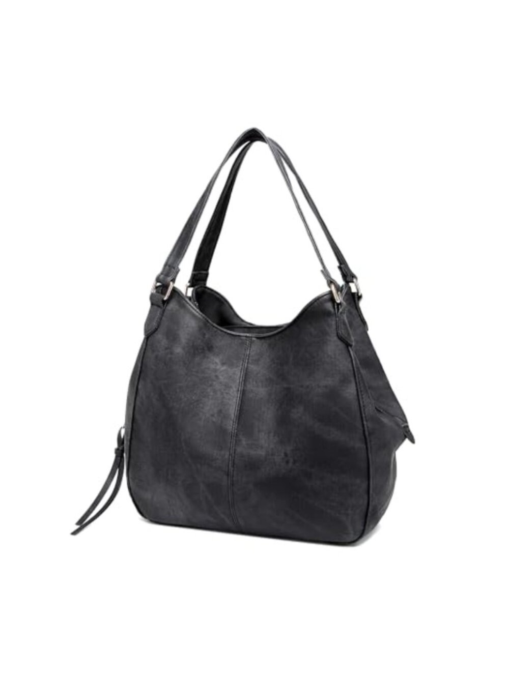 Women's Multi-pocket Shoulder Bag Fashion Cotton Canvas Handbag Tote Purse